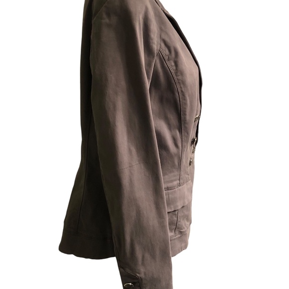 White House Black Market Casual Trophy Jacket size 14 - Picture 5 of 10